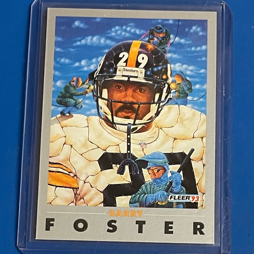 Barry Foster #248 1993 Fleer Football Trading Card